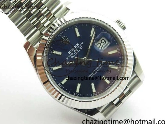 MiroTime 0327 Tailored DateJust 41 126334 904L SS VSF 1:1 Best Edition Blue Dial on 904L Jubilee Bracelet VS 2646